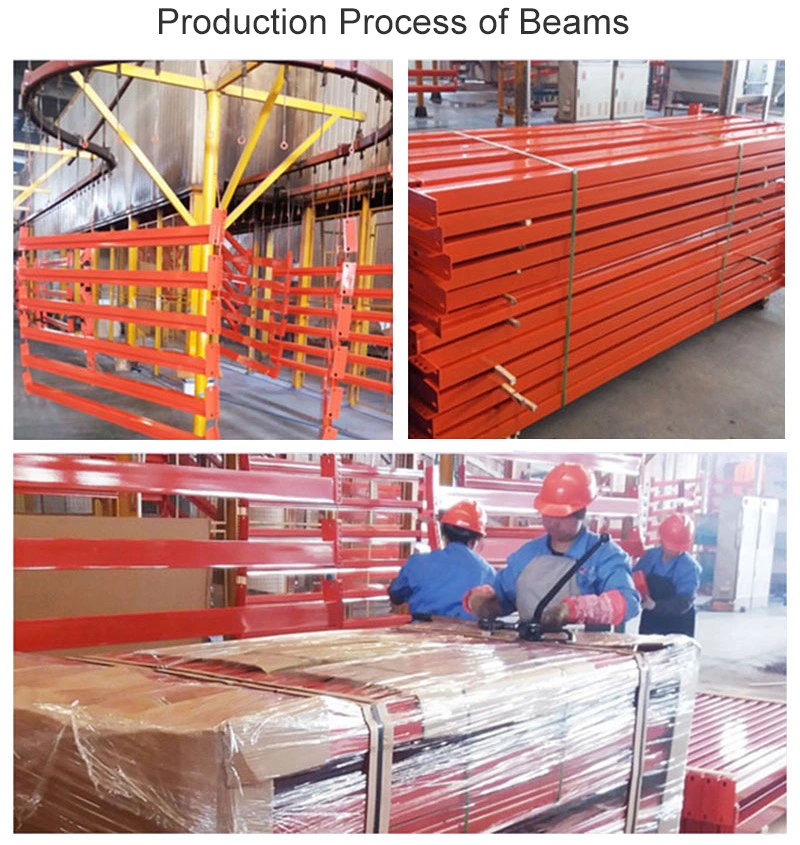 Industrial Customized Adjustable Density Metal Storage Steel Gravity Pallet Racking