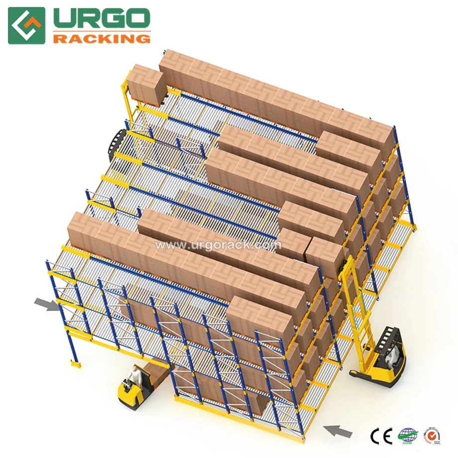 Adjustable Industrial Gravity Roller Pallet Rack