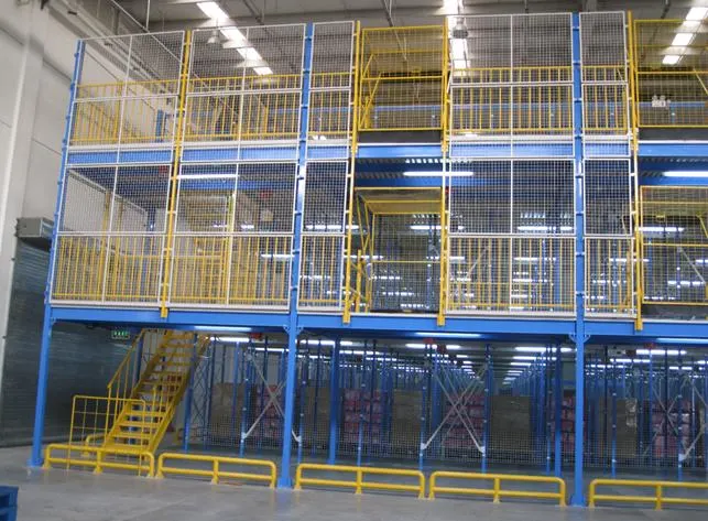 Steel Structure Platform Mezzanine Rack Supported Mezzanine